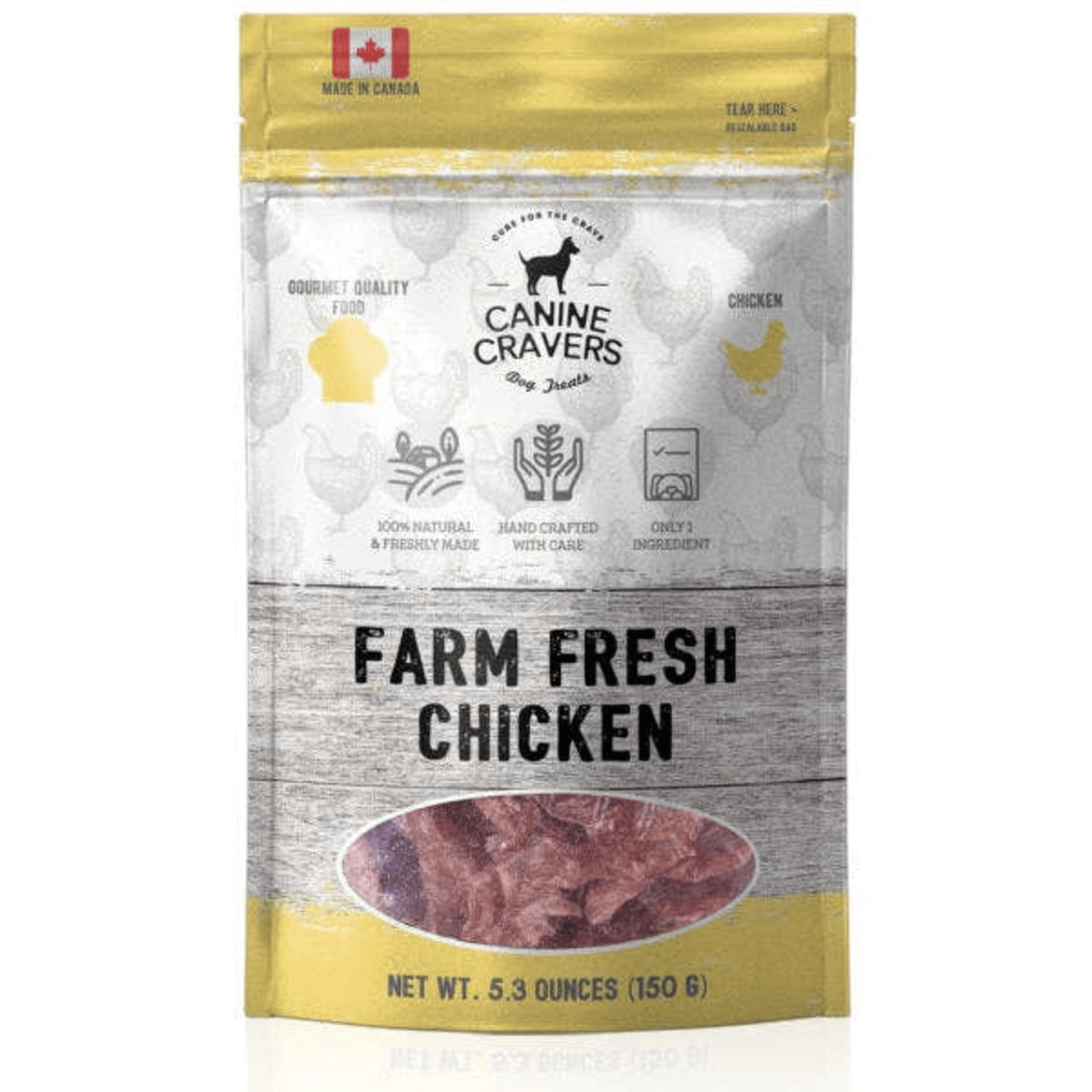 Farm Fresh Single-Ingredient Chicken Breast Treats for Pets-1