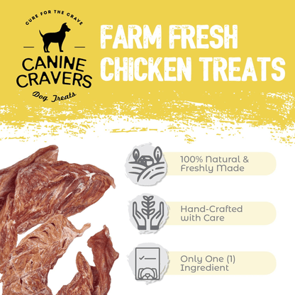 Farm Fresh Single-Ingredient Chicken Breast Treats for Pets-4